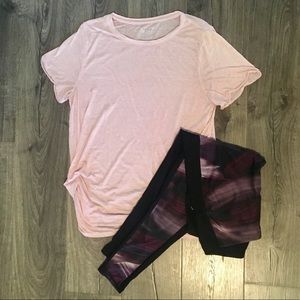 Light Pink Workout Shirt (1X)